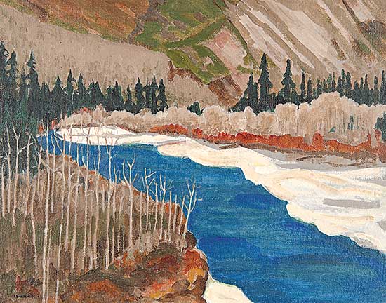 #115 ~ Snow - Untitled - River