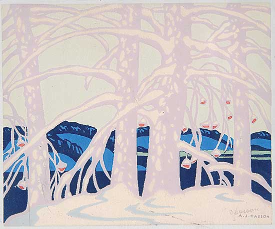 #217 ~ Casson - Untitled - Winter Splendour