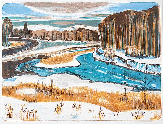 #303 ~ Snow - Elbow River  #22/50