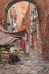 #86 ~ Pasini - Untitled - Market Day