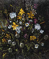 #99 ~ Rock - Untitled - Wild Flowers