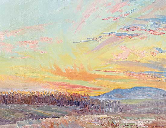#27 ~ de Grandmaison - Foothill Sunset