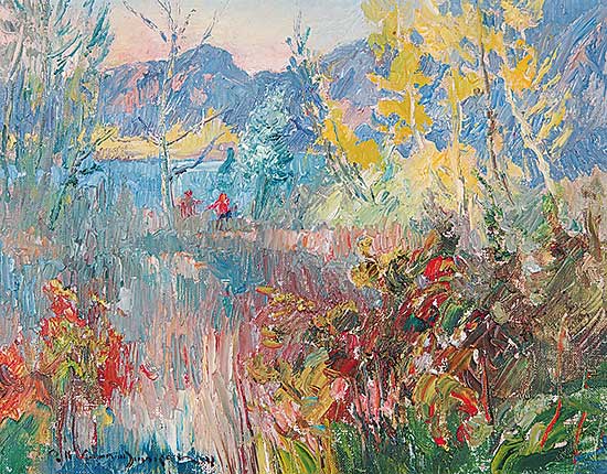 #28 ~ de Grandmaison - Spring Colour, Osoyoos Lake, Southern B.C.