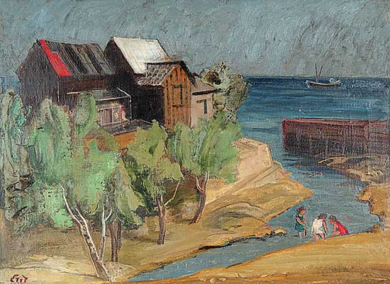 #46 ~ Goldberg - Village by the Beach