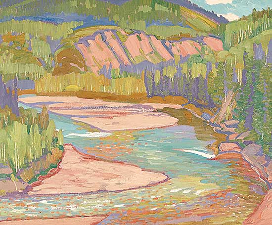 #53 ~ Kerr - Elbow River, Forest Reserve, Spring