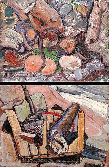 #65 ~ Lismer - Untitled - Beach Litter/Beach Treasure