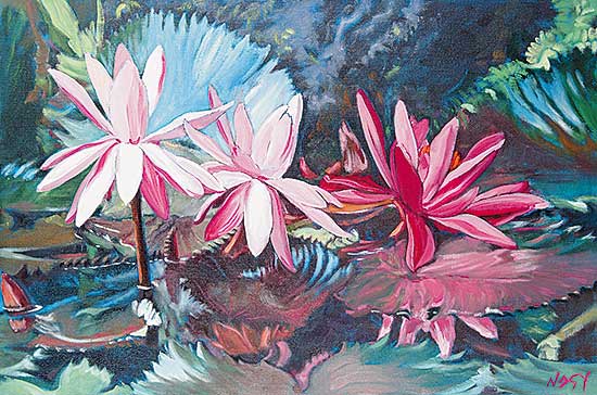 #93 ~ Nagy - Tropical Red