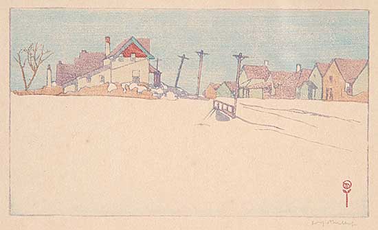 #108 ~ Phillips - A Suburban Street