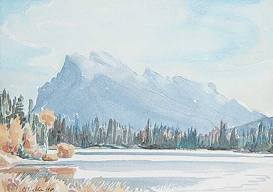 #127 ~ Shelton - Untitled - Mount Rundle