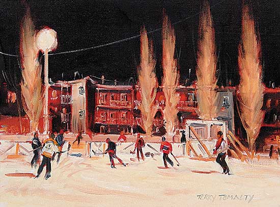 #139 ~ Tomalty - Hockey Night