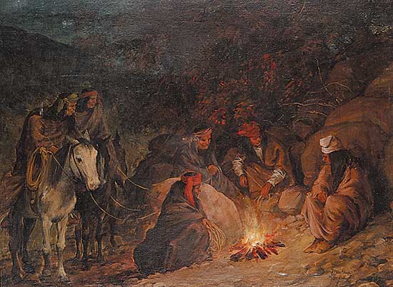 #212 ~ School - Untitled - Around the Campfire