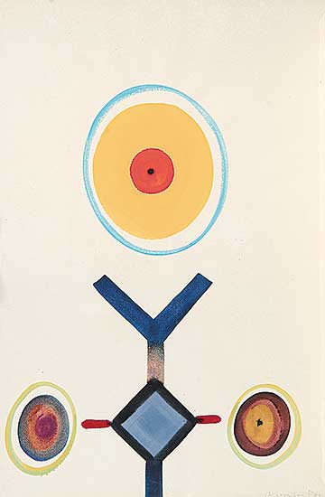 #311 ~ Lochhead - Untitled - Simple Shapes