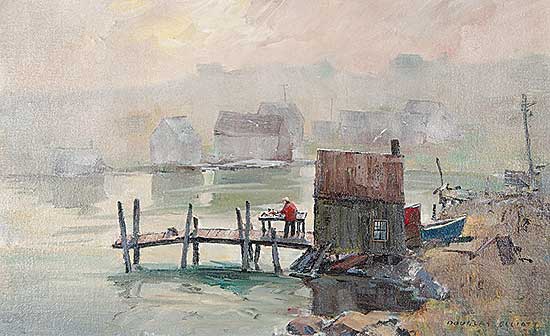 #450 ~ Elliott - Hazy Afternoon, Nova Scotia