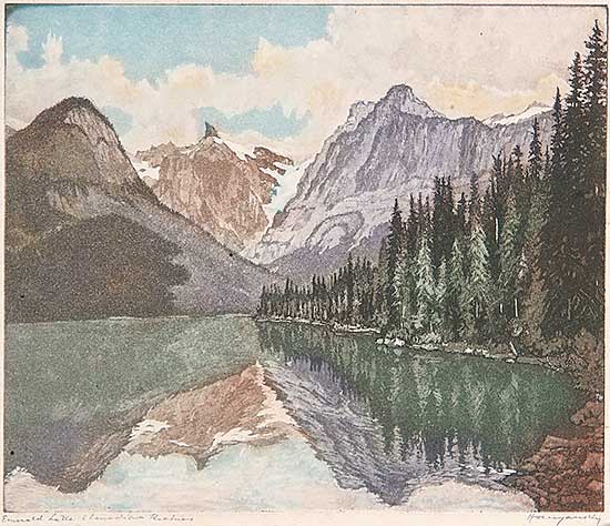 #472 ~ Hornyansky - Emerald Lake, Canadian Rockies