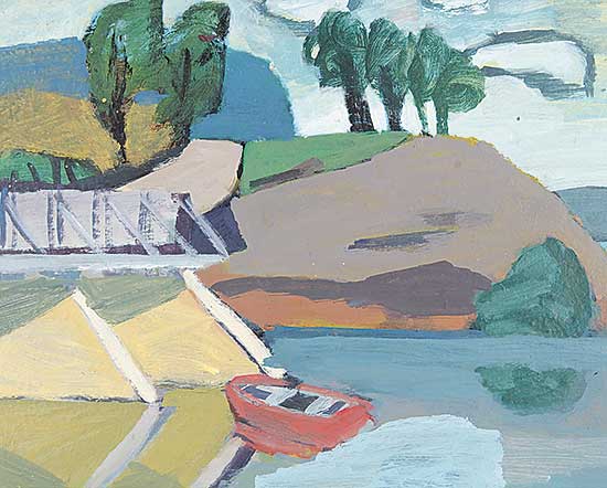 #482 ~ Irwin - Untitled - Alberta River
