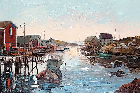 #503 ~ Marich - Untitled - Fishing Village