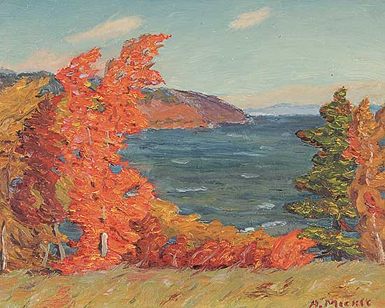 #512 ~ Mickle - Untitled - Autumn Shoreline