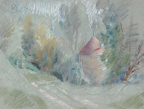 #536 ~ Plaskett - Untitled - French Landscape