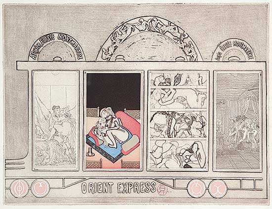 #543 ~ Sawai - Orient Express - Front  #36/100
