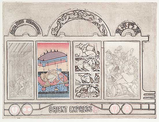 #545 ~ Sawai - Orient Express - Rear  #36/100