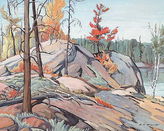 #558 ~ Smith - Untitled - Canadian Shield Country