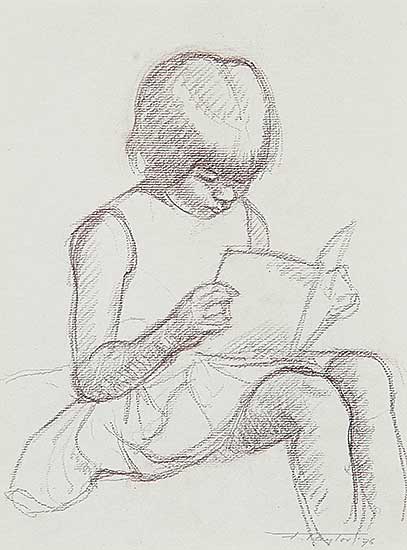 #577 ~ Taylor - Girl Reading