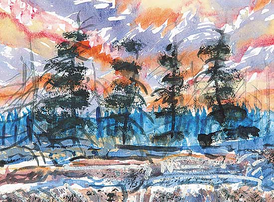 #582 ~ Teitelbaum - Georgian Bay Landscape