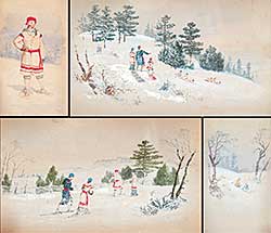 #10 ~ Bell-Smith - LOT OF FOUR
