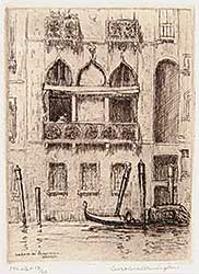 #402 ~ Armington - La Casa di Desdemona, Venice  #17/20 1st state
