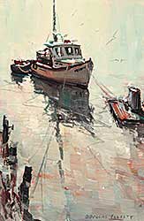 #448 ~ Elliott - Lobster Boat Motif