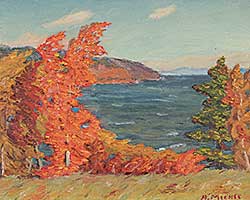 #512 ~ Mickle - Untitled - Autumn Shoreline