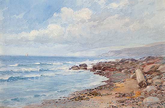 #5 ~ Bell-Smith - Untitled - Breaking Waves