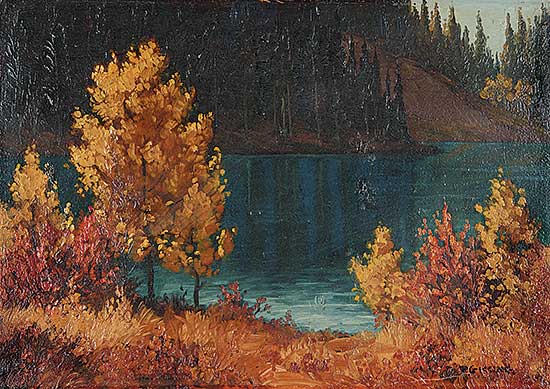 #33 ~ Gissing - Untitled - Fall Colours, Kananaskis