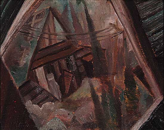 #68 ~ Loveless - Untitled - View from the Outhouse Window
