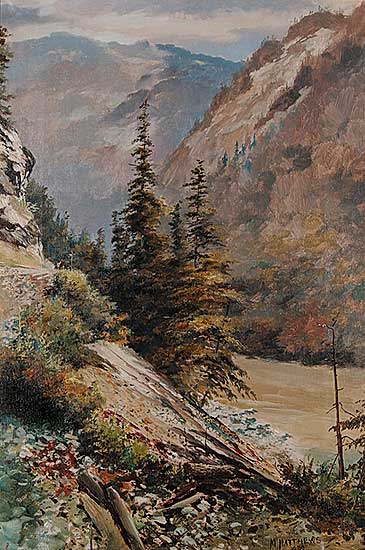 #75 ~ Matthews - Fraser Canyon Below North Bend