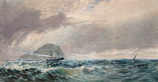 #75.1 ~ Matthews - Untitled - Stormy Seas on the East Coast