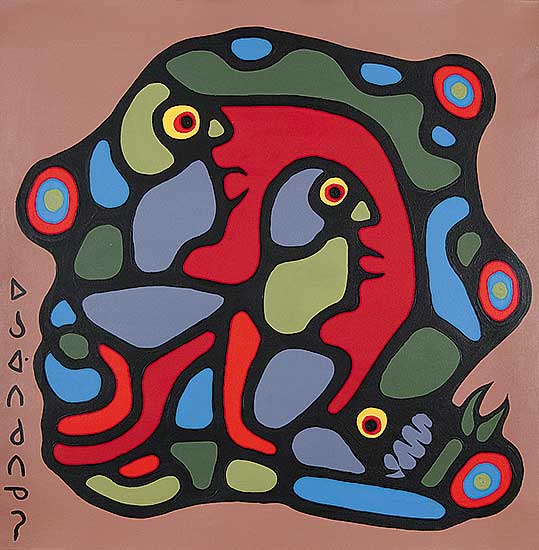 #88 ~ Morrisseau - Devouring Watercat