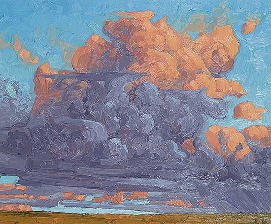 #92 ~ Parker - Thunderhead and Canola Field