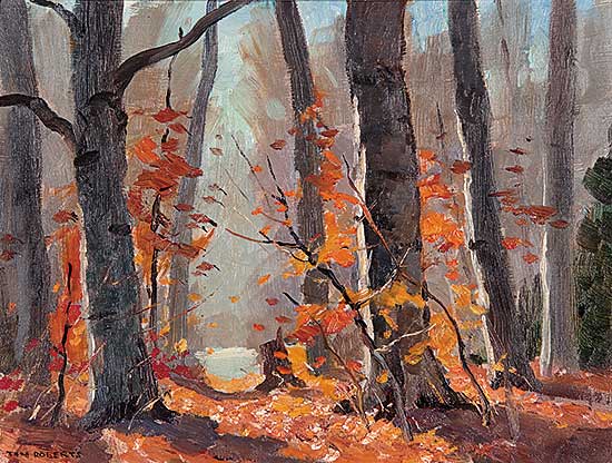 #100 ~ Roberts - Late October in the Beech Woods