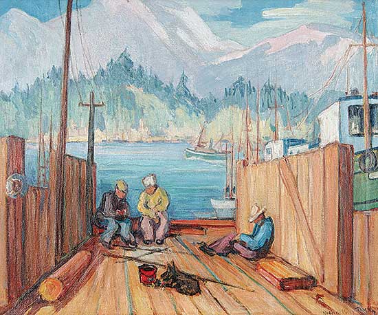 #113 ~ Thornton - Untitled - Coastal Fishermen