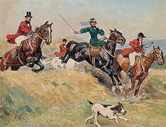 #202 ~ Bauer - Untitled - Jumping the Hurdle
