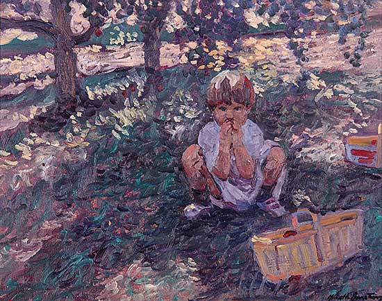 #410 ~ Armstrong - Untitled - In the Orchard