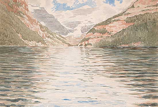 #441 ~ Coverley-Price - Untitled - Lake Louise