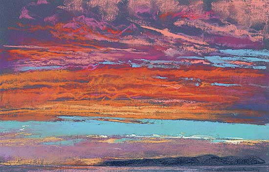 #450 ~ Field - Sunrise, Johnstone Straits