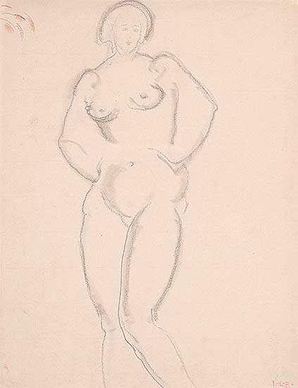 #451 ~ FitzGerald - Untitled - Figure Study