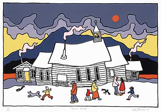 #467 ~ Harrison - Carcross Church  #77/150