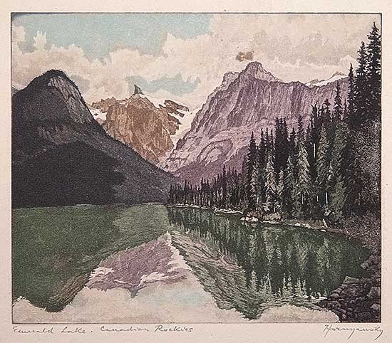 #473 ~ Hornyansky - Emerald Lake, Canadian Rockies