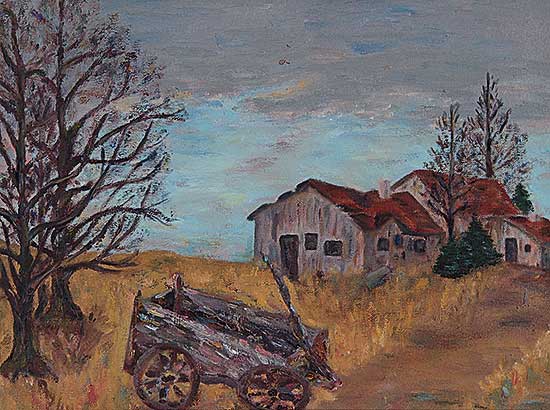 #481 ~ Irwin - Untitled - Tom's Mother's Barn, Bashaw