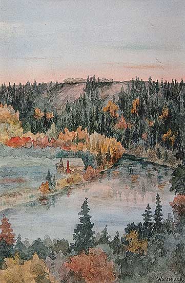 #501 ~ Miller - Untitled - The Elbow River Just Below Sandy Beach