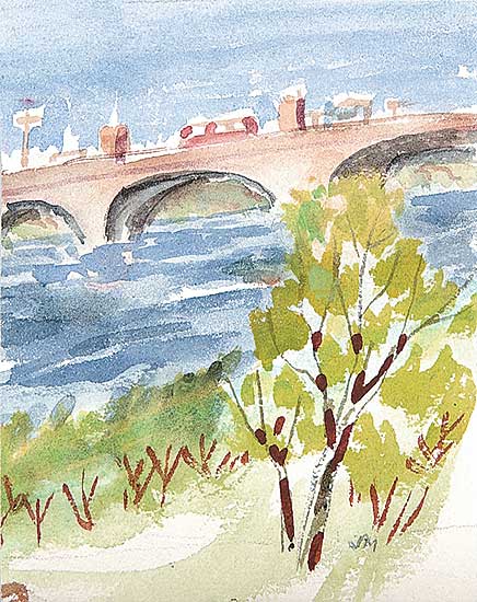 #506 ~ Mitchell - Untitled - Centre Street Bridge
